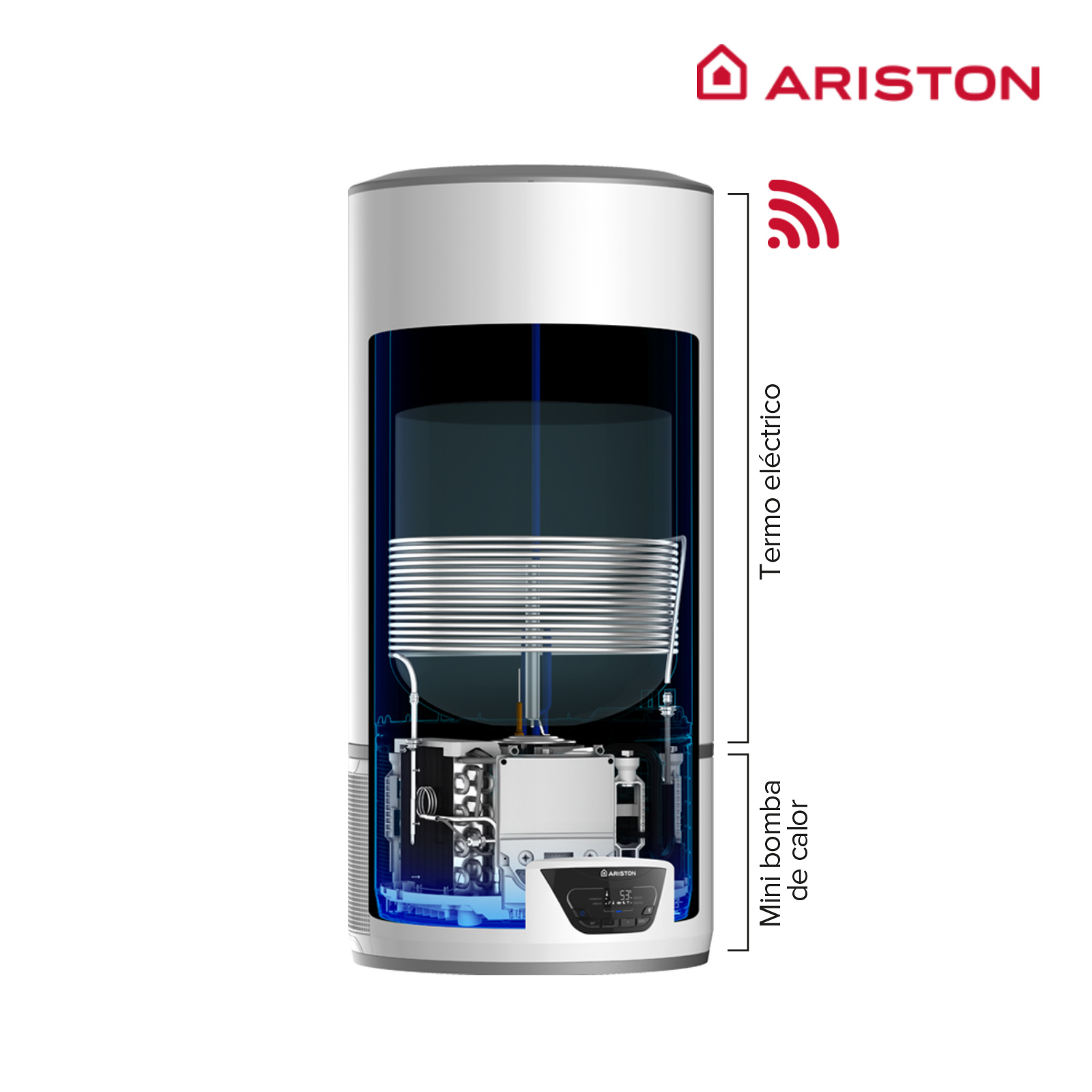 Termoacumulador Lydos Hybrid Wifi | Ariston Portugal